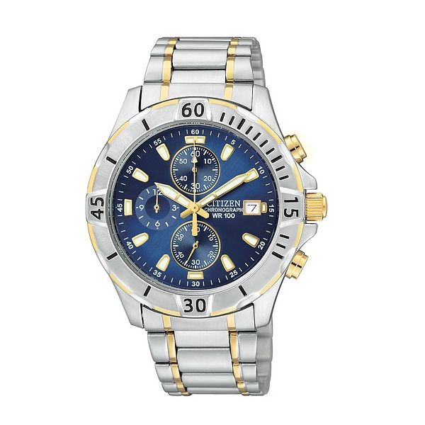 Men's Citizen Two-Tone Stainless Steel Quartz Watch Geralds Jewelry Oak Harbor, WA