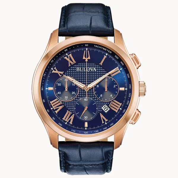 Bulova Men's Classic Wilton Cronograph Watch Geralds Jewelry Oak Harbor, WA
