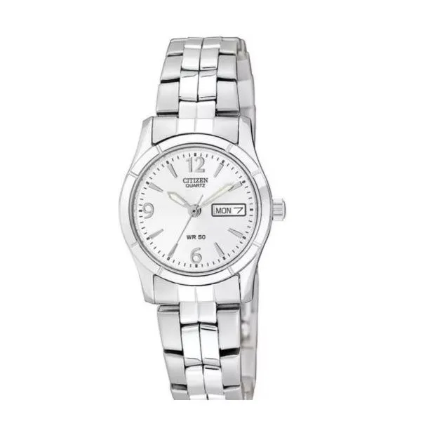 Ladies Citizen Stainless Steel Quartz Watch Geralds Jewelry Oak Harbor, WA