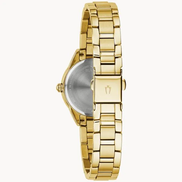 Bulova Ladies Classic Sutton Yellow-Tone Watch Image 3 Geralds Jewelry Oak Harbor, WA