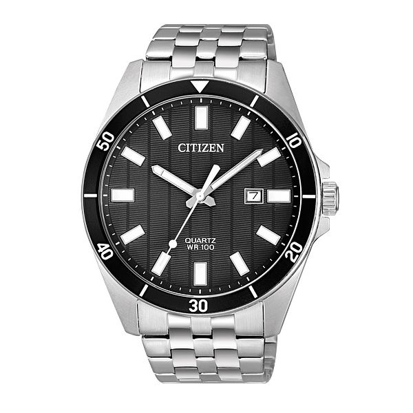 Men's Citizen Stainless Steel Quartz Watch Geralds Jewelry Oak Harbor, WA