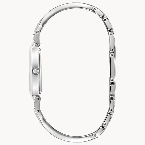 Bulova Ladies Dress Classic Silver-Tone Watch Image 2 Geralds Jewelry Oak Harbor, WA