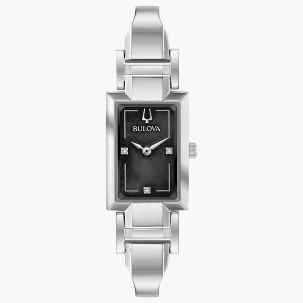 Bulova Ladies Dress Classic Silver-Tone Watch Geralds Jewelry Oak Harbor, WA