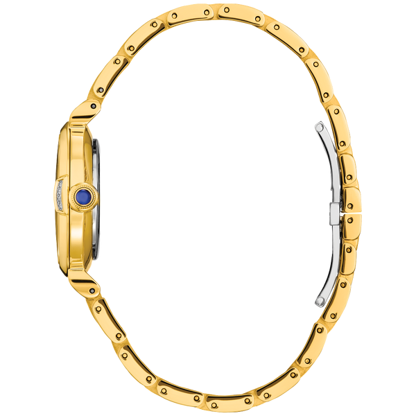 Citizen Ladies L Mae Yellow-Tone Eco-Drive Watch Image 2 Geralds Jewelry Oak Harbor, WA