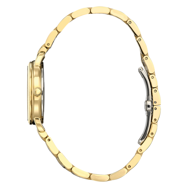 Citizen Ladies Classic Coin Edge Yellow-Tone Eco-Drive Watch Image 2 Geralds Jewelry Oak Harbor, WA