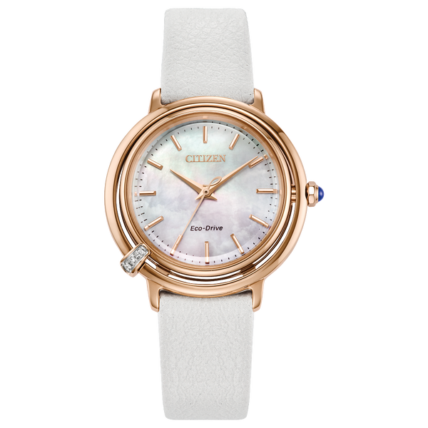 Citizen Ladies L Arcly Rose-Tone Eco-Drive Box Set Watch Image 2 Geralds Jewelry Oak Harbor, WA