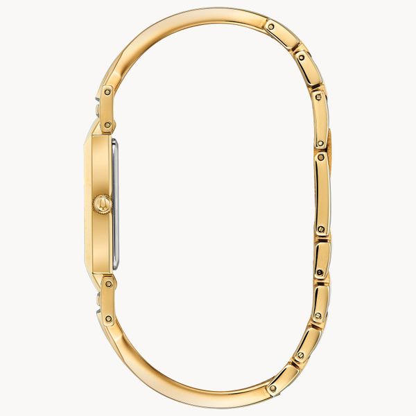 Bulova Ladies Dress Classic Yellow-Tone Watch Image 2 Geralds Jewelry Oak Harbor, WA