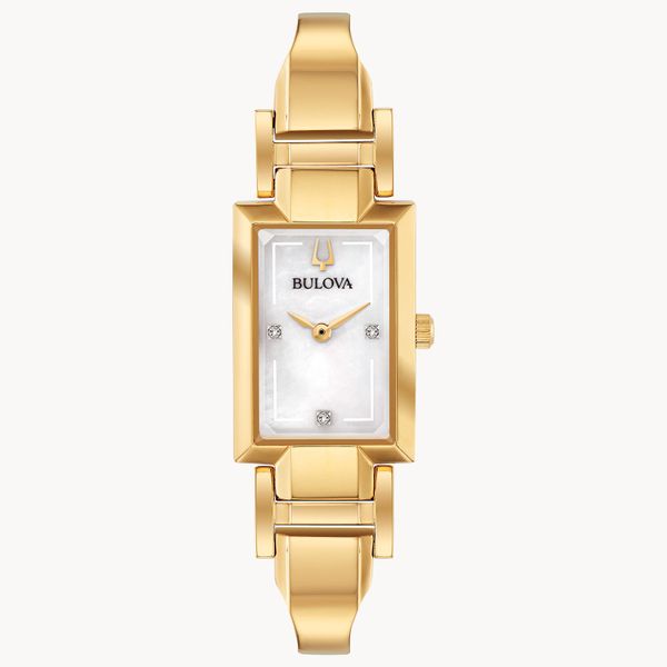 Bulova Ladies Dress Classic Yellow-Tone Watch Geralds Jewelry Oak Harbor, WA