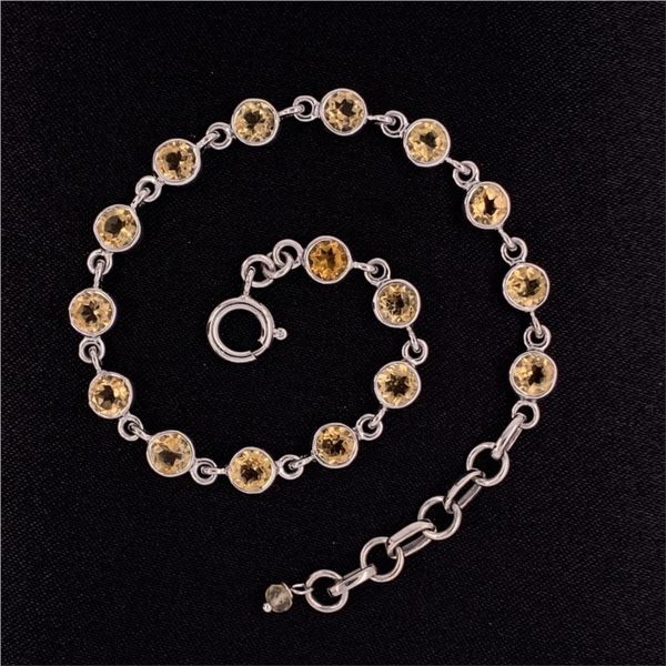 5mm Round Citrine Bracelet Geralds Jewelry Oak Harbor, WA