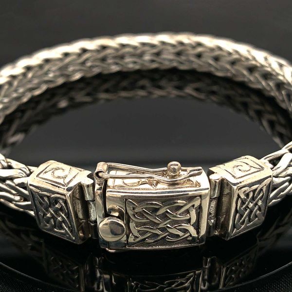 Keith Jack Celtic Square Dragon Weave Bracelet Geralds Jewelry Oak Harbor, WA