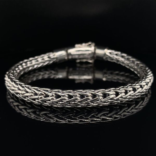 Keith Jack Celtic Dragon Weave Eternity Bracelet Image 2 Geralds Jewelry Oak Harbor, WA