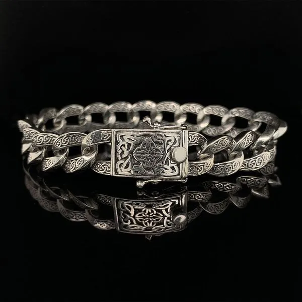 Keith Jack Celtic Knot Curb Link Bracelet Geralds Jewelry Oak Harbor, WA