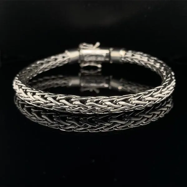 Keith Jack Celtic Dragon Weave Eternity Bracelet Image 2 Geralds Jewelry Oak Harbor, WA