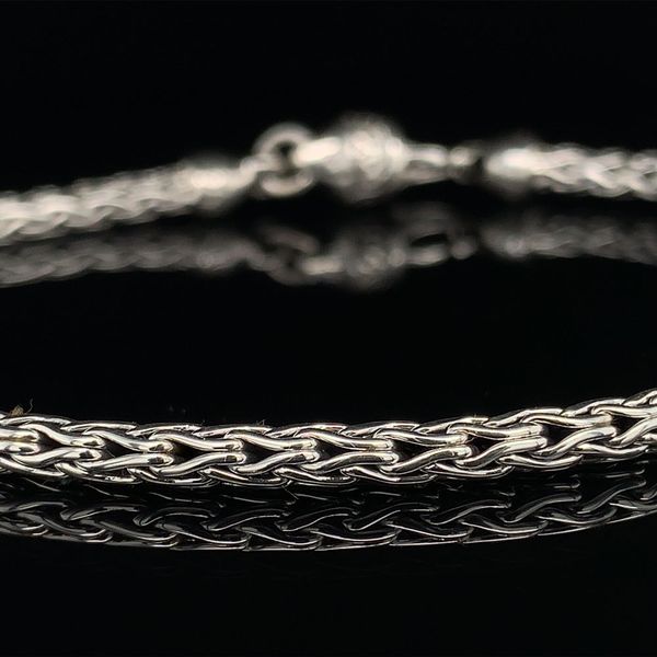Keith Jack Celtic Silver Dragon Weave Bracelet Image 3 Geralds Jewelry Oak Harbor, WA
