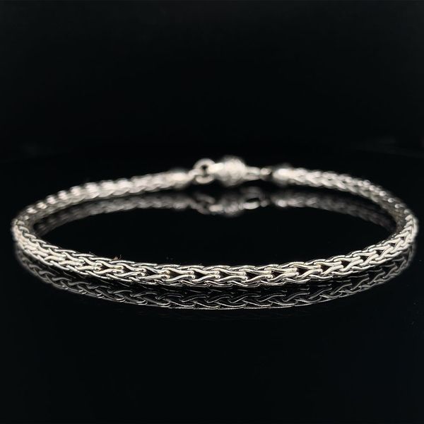 Keith Jack Celtic Silver Dragon Weave Bracelet Geralds Jewelry Oak Harbor, WA