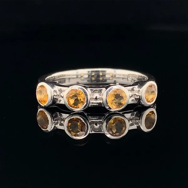Stackable Citrine and Sterling Silver Ring Geralds Jewelry Oak Harbor, WA