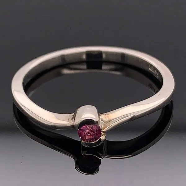 Ruby And Sterling Silver Ring Geralds Jewelry Oak Harbor, WA