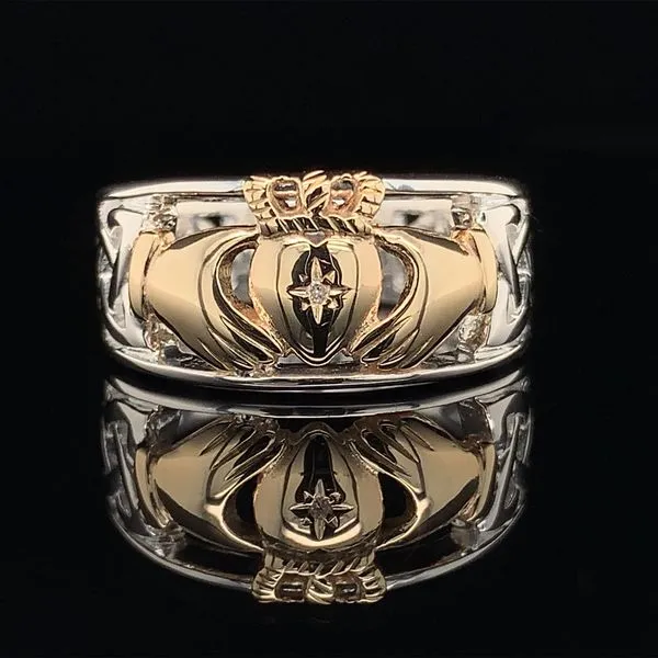 Keith Jack Celtic Claddagh Diamond Ring Geralds Jewelry Oak Harbor, WA