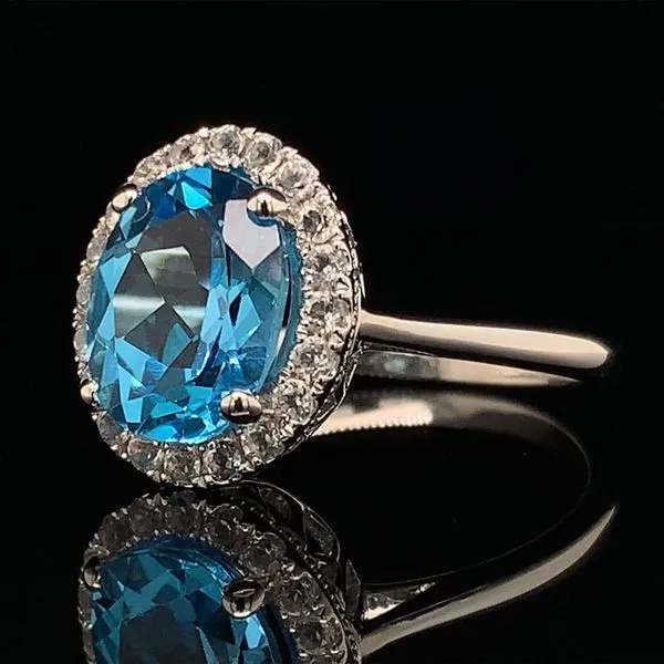 Ladies Fashion Topaz Ring Image 2 Geralds Jewelry Oak Harbor, WA