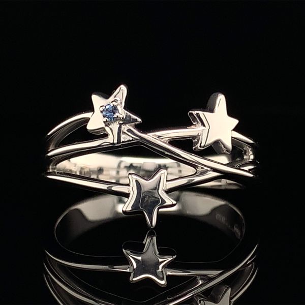 Shooting Stars Yogo Sapphire Ring Geralds Jewelry Oak Harbor, WA
