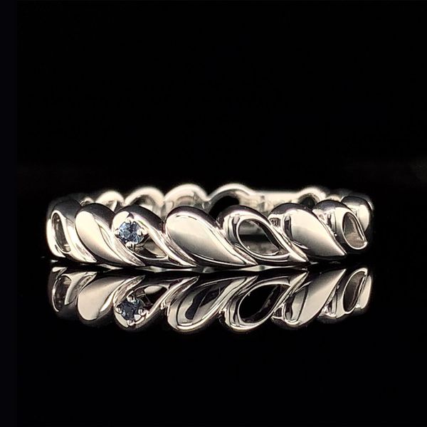Waves Yogo Sapphire Ring Image 2 Geralds Jewelry Oak Harbor, WA