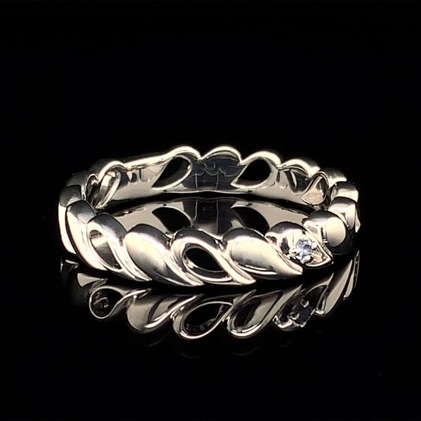 Waves Yogo Sapphire Ring Image 3 Geralds Jewelry Oak Harbor, WA