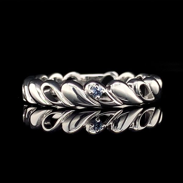 Waves Yogo Sapphire Ring Geralds Jewelry Oak Harbor, WA