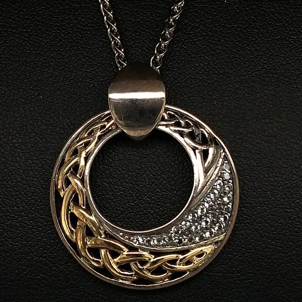 Keith Jack Celtic Eternity Knot Pendant Geralds Jewelry Oak Harbor, WA
