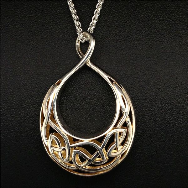 Keith Jack Celtic Window to the Soul Pendant Geralds Jewelry Oak Harbor, WA
