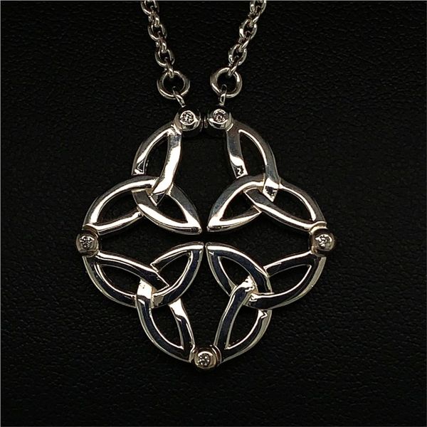 Keith Jack Celtic Two Way Synergy Necklace Image 2 Geralds Jewelry Oak Harbor, WA