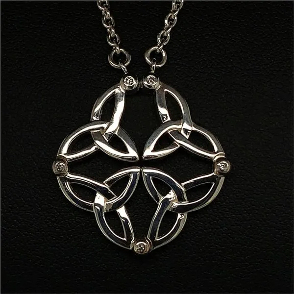 Keith Jack Celtic Two Way Synergy Necklace Image 2 Geralds Jewelry Oak Harbor, WA