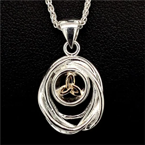 Keith Jack Celltic Small Cradle Of Life Pendant Geralds Jewelry Oak Harbor, WA