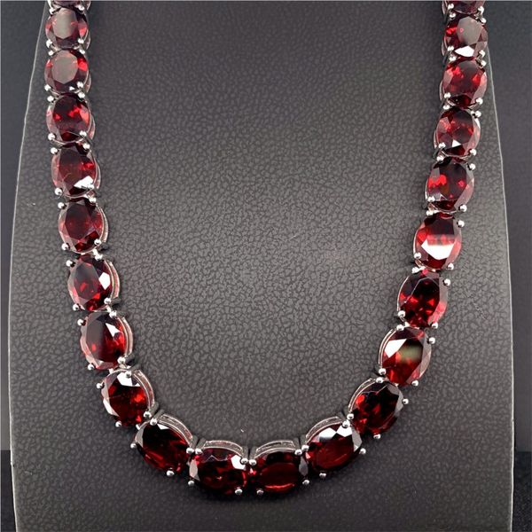 101.48Ct Garnet Necklace Image 2 Geralds Jewelry Oak Harbor, WA