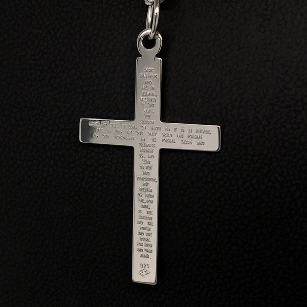 Sterling Silver Cross Pendant Image 2 Geralds Jewelry Oak Harbor, WA