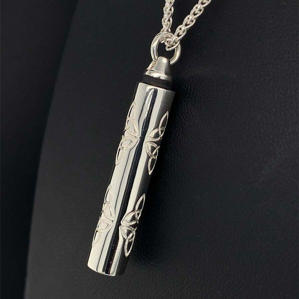 Keith Jack Celtic Trinity Keepsake Vial Image 2 Geralds Jewelry Oak Harbor, WA