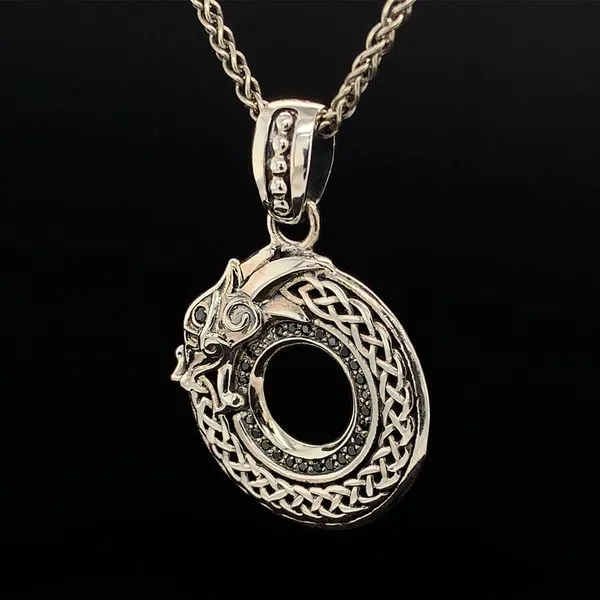 Celtic dragon necklace hot sale