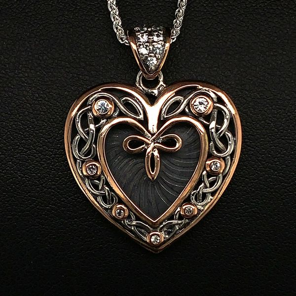 Keith Jack Celtic Heart Pendant Geralds Jewelry Oak Harbor, WA