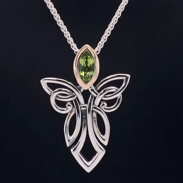 Keith Jack Celtic Guardian Angel Pendant Geralds Jewelry Oak Harbor, WA