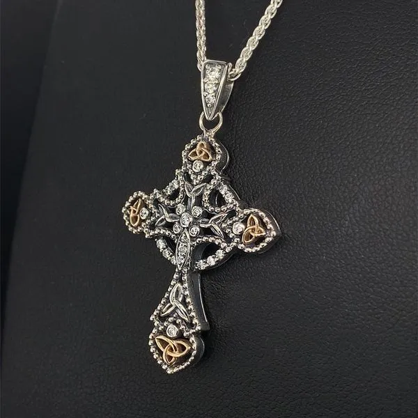 Keith Jack Celtic Cross Pendant Image 2 Geralds Jewelry Oak Harbor, WA
