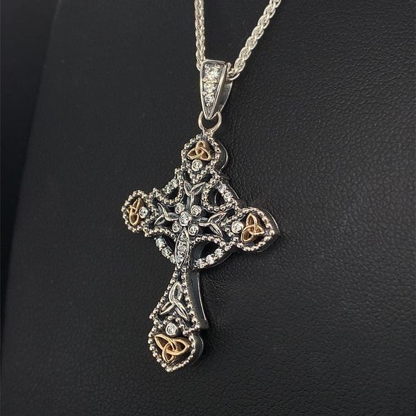 Keith Jack Celtic Cross Pendant Image 2 Geralds Jewelry Oak Harbor, WA