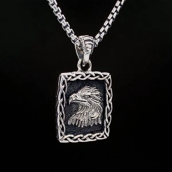 Keith Jack Celtic Eagle Pendant Image 2 Geralds Jewelry Oak Harbor, WA