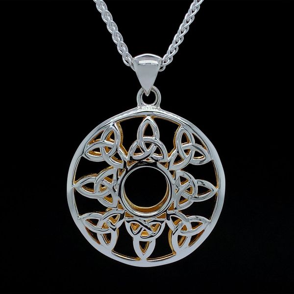 Keith Jack Celtic Window To The Soul Trinity Pendant Geralds Jewelry Oak Harbor, WA