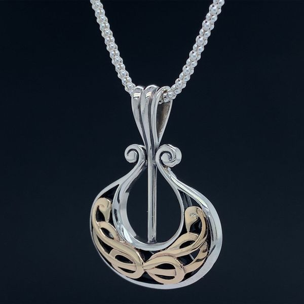 Keith Jack Celtic Viking Longboat Pendant Image 2 Geralds Jewelry Oak Harbor, WA