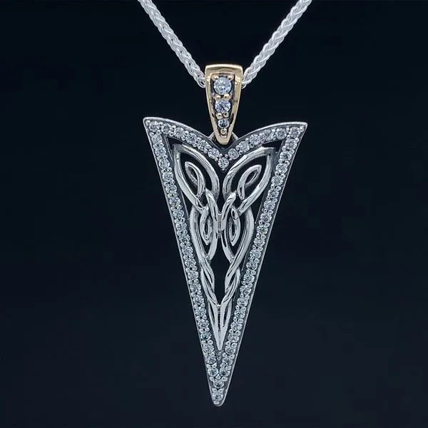 Keith Jack Celtic Butterfly Gateway Pendant, Small Geralds Jewelry Oak Harbor, WA