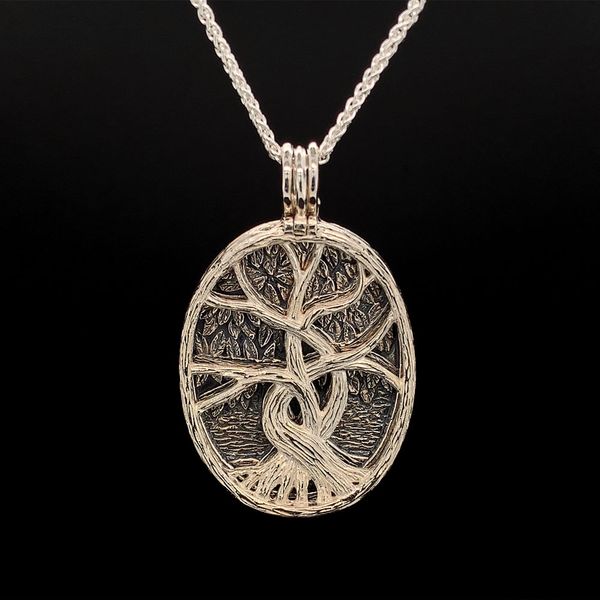 Keith Jack Celtic 4-way Tree of Life Pendant Image 3 Geralds Jewelry Oak Harbor, WA