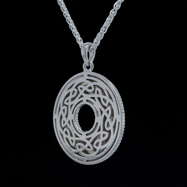 Keith Jack Celtic Window To The Soul Pendant Image 2 Geralds Jewelry Oak Harbor, WA