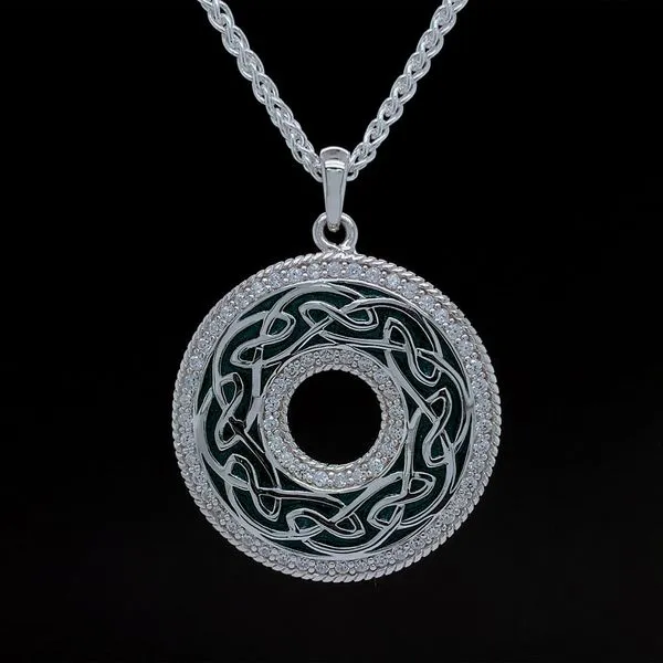 Keith Jack Celtic Window To The Soul Pendant Geralds Jewelry Oak Harbor, WA