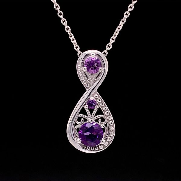 Amethyst Infinity Inspired Pendant Geralds Jewelry Oak Harbor, WA