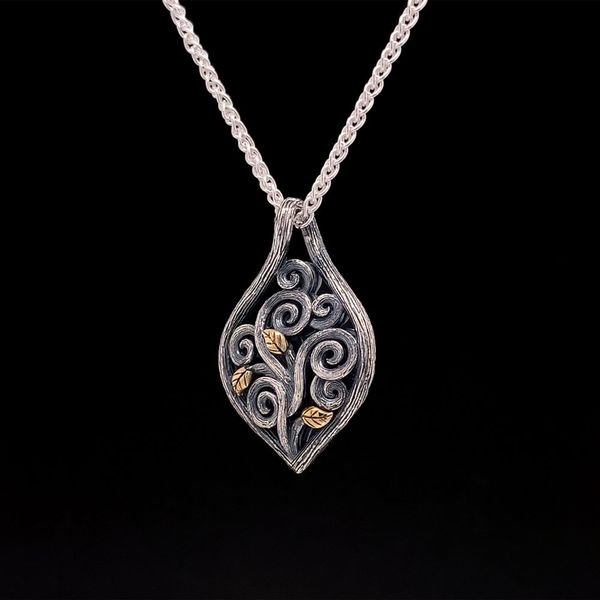 Keith Jack Celtic Tree Of Life Stud Pendant Image 3 Geralds Jewelry Oak Harbor, WA