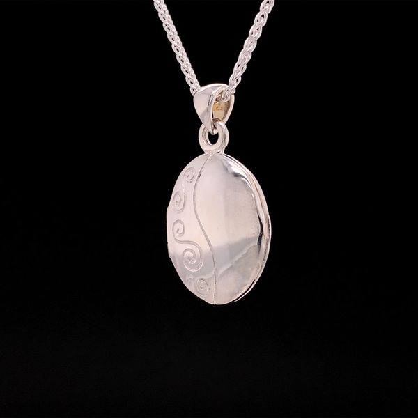 Keith Jack Celtic Spiral Locket Image 2 Geralds Jewelry Oak Harbor, WA